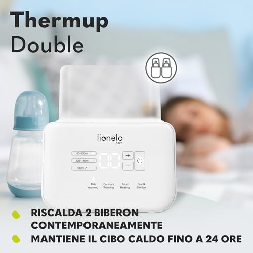 Lionelo Care Thermup Double Scaldabiberon White 1 pz - 3