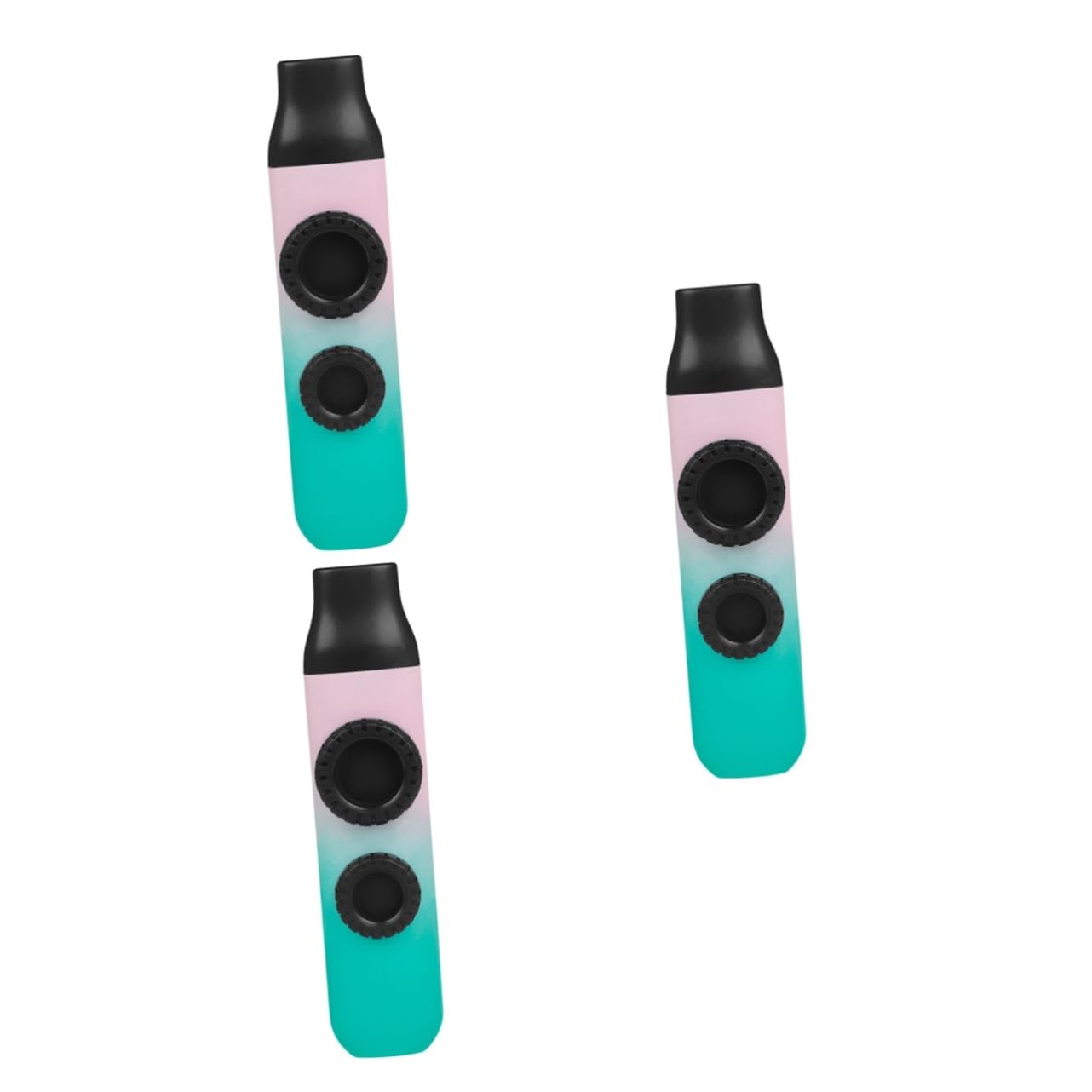 Totority 3 Sets Professional Kazoo for Boys and Girls Musical Instrument Toy with Abs Material Easy to Play Kazoo for Guitar Ukulele Keyboard