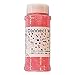Coral, Extra Fine Iridescent Glitter 1/128, 4oz Shaker Bottle