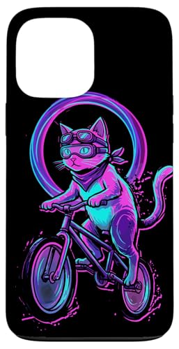 BMX �L���b�g���C�_�[ ���F�C�p�[�E�F�[�u �T�C�N�����O ���g�� 80�N�� �X�}�z�P�[�X iPhone 13 Pro Max �p