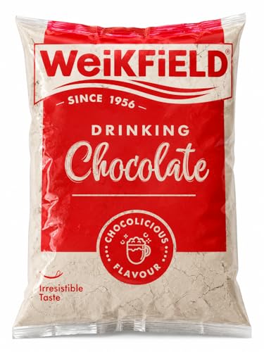 Image of Weikfield Drinking Chocolate Powder 1 Kg Bulk Pack | Rich Chocolate Drink Mix for Cold Choco Shakes, Milkshakes, Smoothies & Desserts | Made with Finest Cocoa Beans