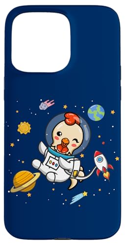 Funny Kids Girls Boys Womens Kawaii Space Pet Chicken Lover �X�}�z�P�[�X iPhone 15 Pro Max �p