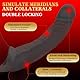 MACQIU Penishülle Penismanschetten Penis Sleeve für Penisverlängerung Penisvergrößerung,Penis Hülle mit Realistisches Aussehen Sex Spielzeug ab 18 für Paare extrem (Schwarz)