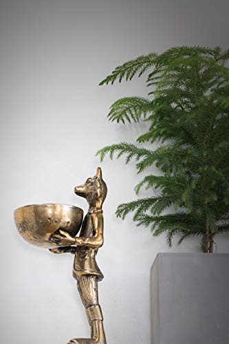 Eric + Eloise Designs Standing Brass Fox & Bowl Eloise From Accent Decor #TOP3