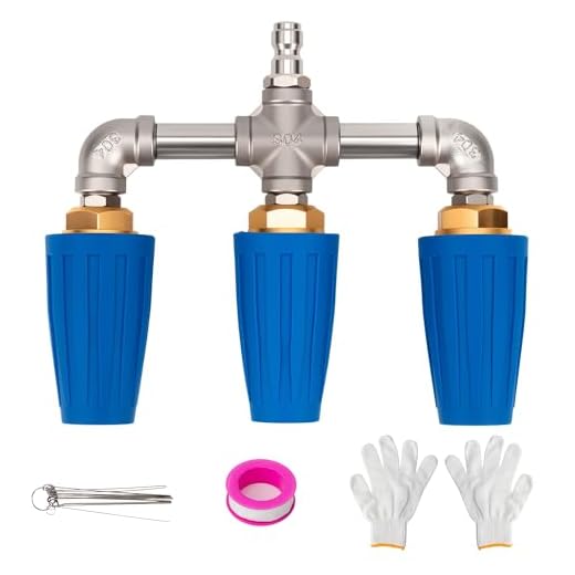 Triple Turbo Nozzle Pressure Washer