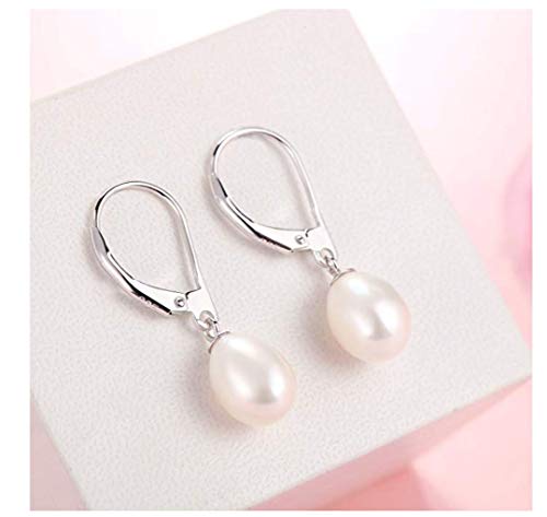 Authentic 925 Sterling Silver AAAA Grade Natural White Freshwater Pearl Stud Earrings or Drop Earrings Tarnish Resistant Hypoallergenic Nickel Free Women Jewelry2