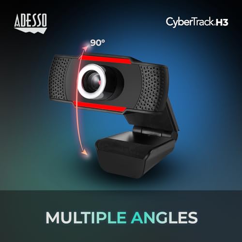 Webcam CyberTrack H3 Spire 720P HD avec micro intégré - 5