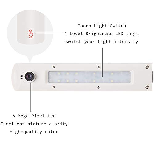 Longjoy Digital Portable Overhead Usb Distance Teaching Document Camera Lv-1020 (White) #TOP2