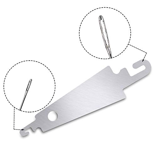 image for Phinus 20pcs Stainless Steel Needle Threader Embroidery Cross Stitch N