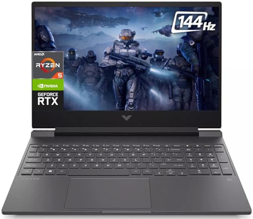 HP Victus 15.6C` FHD 144Hz Q[~Om[gp\R Ryzen 5-8645HS (6RAAő5.0GHz)A32GB DDR5 RAM 1TB SSD NVIDIA GeForce RTX 4050 6GBAWi-Fi 6