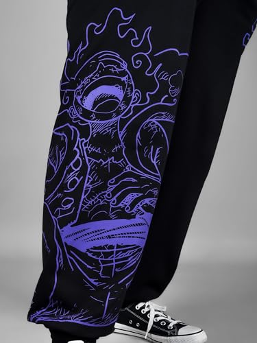 Unisex Anime Joggers for Men and Women, Gear 5 Printed Anime Baggy Fit Track Pants Sweatpants2