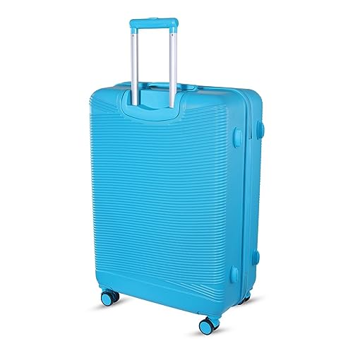 Image of Verage V-Lite Firestone Combo Set of 3 (Cabin + Medium + Large Check-in) Aquarius Teal Hardsided Trolley Bags for Travel, Suitcases with Spinner Wheels, Anti-Theft Luggage (20 /24 /28 Inche)