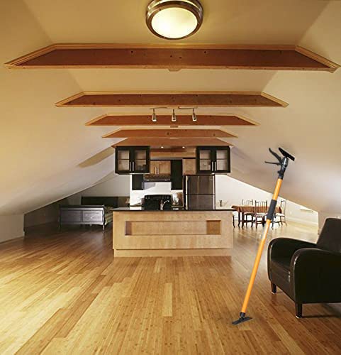 2Pk Support Pole, Steel Telescopic Adjustable 3Rd Hand Support System, Support Rod, Supports Up To 154 Lbs Construction Rods For Cabinet Jacks Cargo Bars Drywalls Extends From 49 Inch To 114 Inch #TOP6