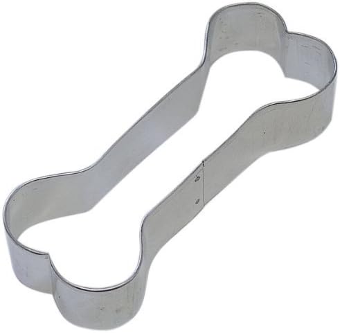 Dogs OTBP Dog Bone Cookie Cutter 4.5 Inch –Tin Plated Steel Cookie Cutters – Dog Bone Cookie Mold