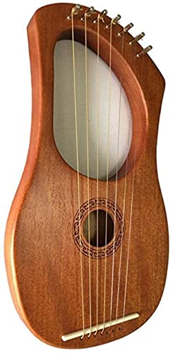 AACXRCR Orchestra Muziekinstrument Harp Seven Snared Instrument Li Qin met Toon Moersleutel Bell Chin Harp… - Image 7