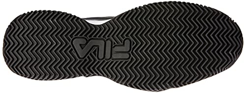 Tênis Forehand Clay, FILA, Masculino, Preto/Grafite/Limão, 43