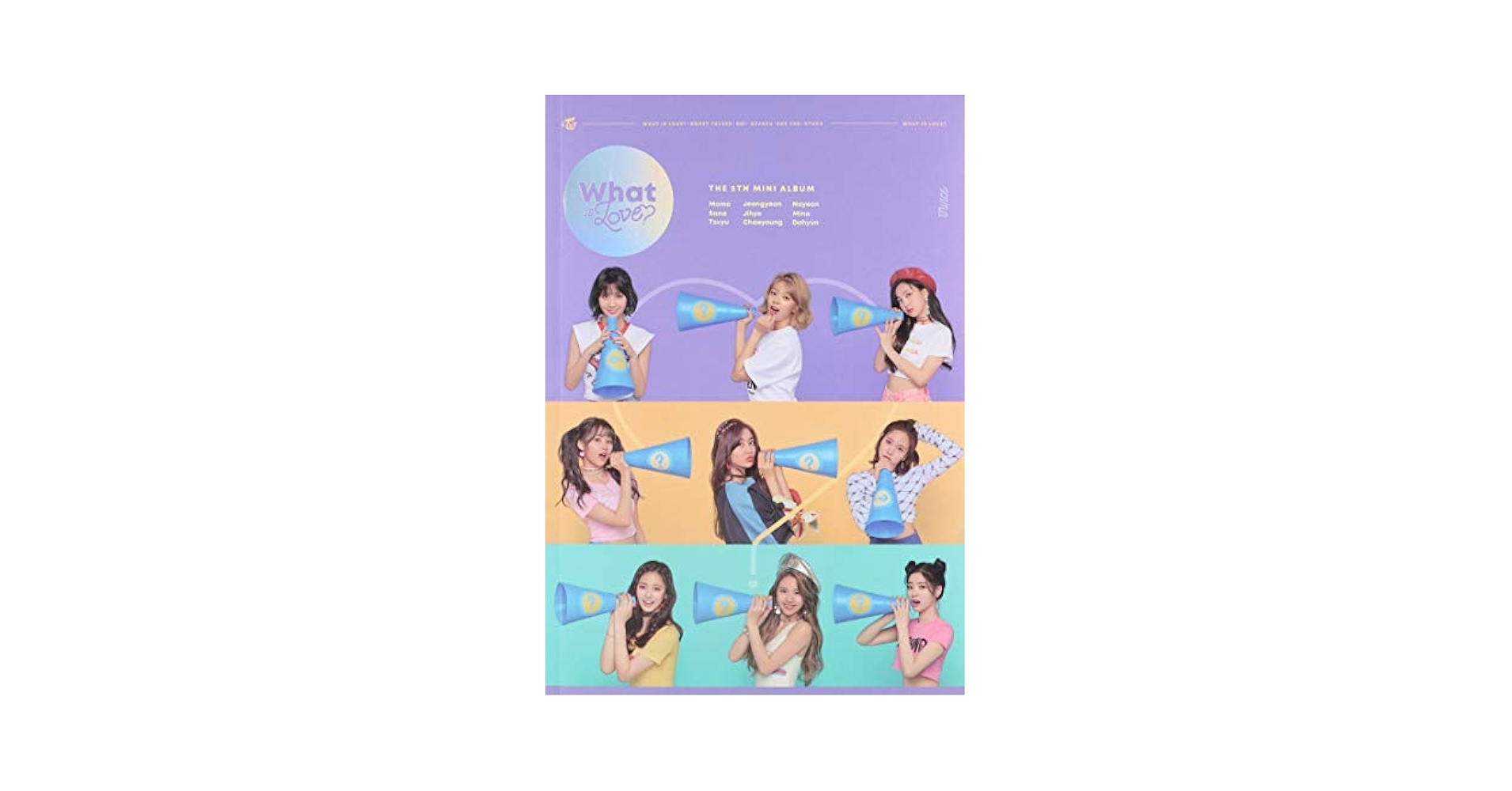 K-POP・アジア TWICE WHAT IS LOVE MV ALBUM PC SET TWICE 5th Mini Album - WHAT IS LOVE ? [ A Ver. ] CD +