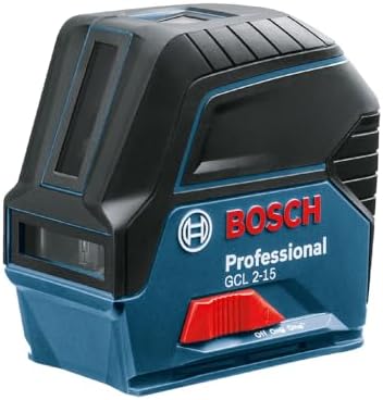 Bild 1 - Bosch Professional Kreuzlinienlaser GCL 2-15 mit Halterung, 3x AA Batterien, Zieltafel, Schutztasche, Einlage für L-BOXX, Karton (Arbeitsbereich: 15m)