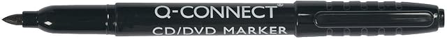Q-Connect Permanent Marker Fine Bullet Tip KF02300 - Black, Pack of 10
