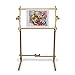 Needlework Floor-Standing Type Stand with Adjustable Frame Made of Organic Beech Wood Tapestry Cross Stitch Embroidery Frame Holder (15.7