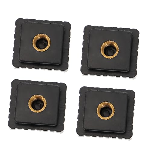 jojofuny Adattatore Per Attacco Caldo Per Fotocamera, Supporto Per Montaggio Flash Vite 1/4, Set Da 4 Pezzi, Staffa Per Monitor Compatibile Attacco Hot Shoe Per Reflex Digitale