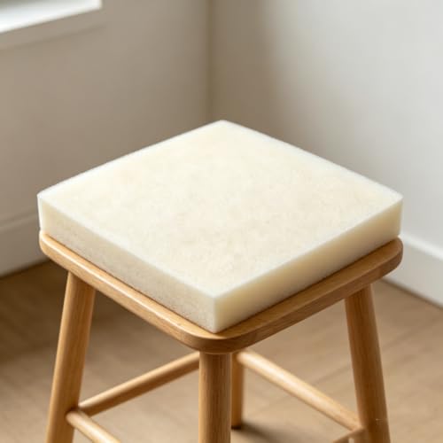 Cojines de espuma para sillas con plancha de espuma de alta densidad 50x50 2