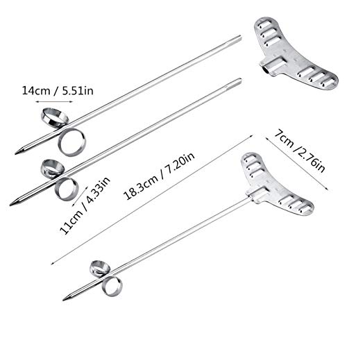 2pcs / Set Stainless Steel Vegetable Spiral Cutter Manual for Potato Carrot Cucumber Carving Salad Chopper - Image 3