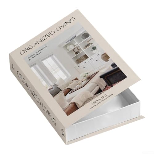 Tidevib - Tidevib Boîte de rangement pour livres avec compartiment secret - Décoration de livre pour la maison ou le bureau - Pour étagères, bureaux et tables basses (FH-28)