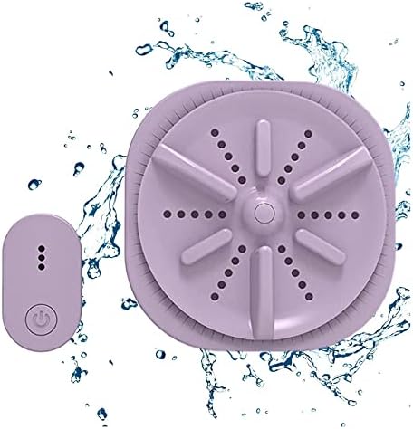 JOYAZ 3 In 1 Portable Washing Machines, Ultrasonic Mini Washing Machine, Lazy Magic Laundry Turbine Removes Dirt Washer with USB Powered for Home, Travel, Business, Camping