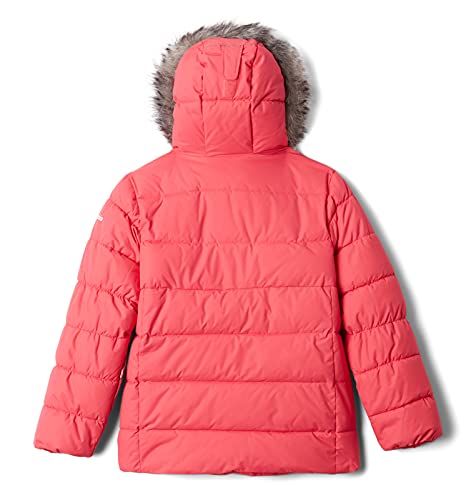 Columbia Youth Girls Arctic Blast Jacket, Bright Geranium/Pink Orchid, Medium #TOP1