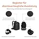 Amazon Basics Großer Kamerarucksack mit Interner Polsterung für DSLR und Zubehör, Wasserdicht und Stoßfest, 30 x 15 x 37 cm, Einfarbig, Schwarz