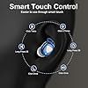 Wireless Earbuds, 2026 Bluetooth 5.4 Earphones in Ear with HiFi Stereo Deep Bass, Bluetooth Earbuds with 4 ENC Noise Cancelling Mic, 40H Clear Calls Wireless Earphones, IP7 Waterproof Dual LED Display #5