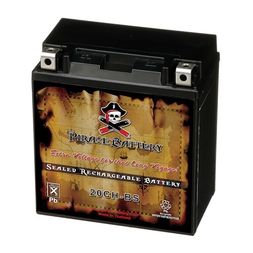 YTX20CH-BS High Performance - Maintenance Free - Sealed AGM Motorcycle Battery