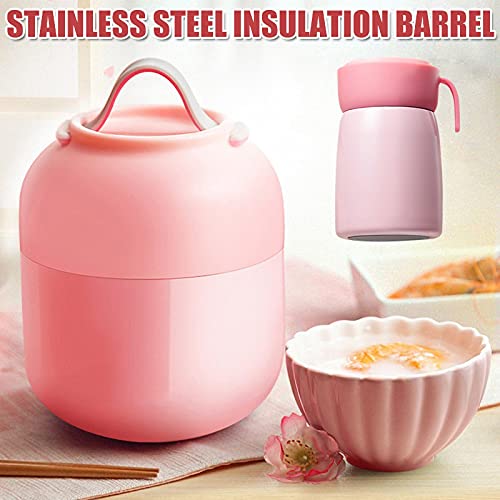 Warmte Behoud Pot Rvs Voedsel Jar Smolderen Vacuüm Geïsoleerde Rvs Lunch Box 500Mlblue - Image 4