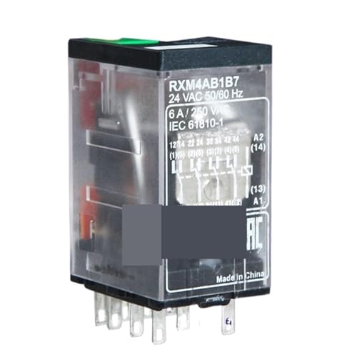 Relais de commande RXM4AB1B7 miniature enfichable 4 contacts inverseurs 6A - 2
