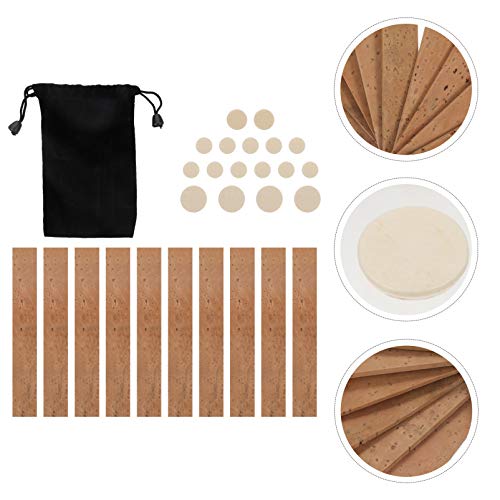 MILISTEN Benodigdheden Voor Klarinetten 28 Stks Klarinet Nek Kurk en Pads Bb Houtblazers Instrument Pads Sax Klarinet Reparatie Accessoires Met Tas Keytar-instrument - Image 8