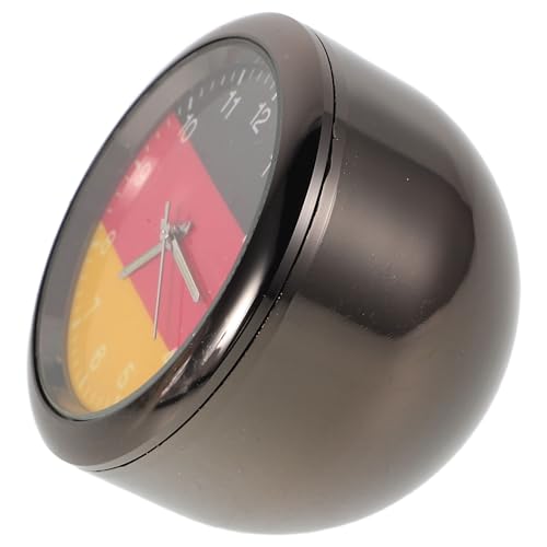 HORIALENCE 車載ミニ夜光時計 クォーツ安定電子表示 ダッシュボード装飾用 車内確認便利 アクセサリー