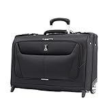Vordertasche, geräumiges Innenleben und integrierte Taschen sorgen für Ordnung und Zugänglichkeit. Enthält eine integrierte Klemmvorrichtung für Kleiderbügel, einen gepolsterten Überrollbügel und verstellbare Packgurte.