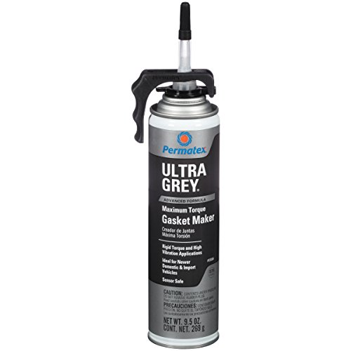 Image of 85084-6PK Ultra Grey Rigid High-Torque RTV Silicone Gasket Maker, 9.5 oz. PowerBead Can (Pack of 6)