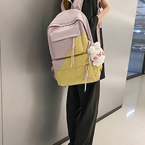 Sac à dos tendance grande capacité nylon supérieur avec compartiment ordinateur portable