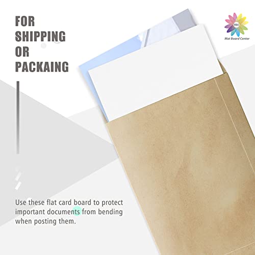 Image of Mat Board Center, 50 Pack 10x10 Inch Corrugated Cardboard Sheets