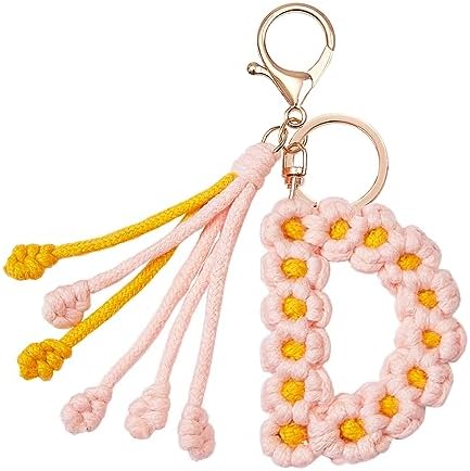Amazon.co.jp: Bisanzoya イニシャル文字キーチェーン 女性用