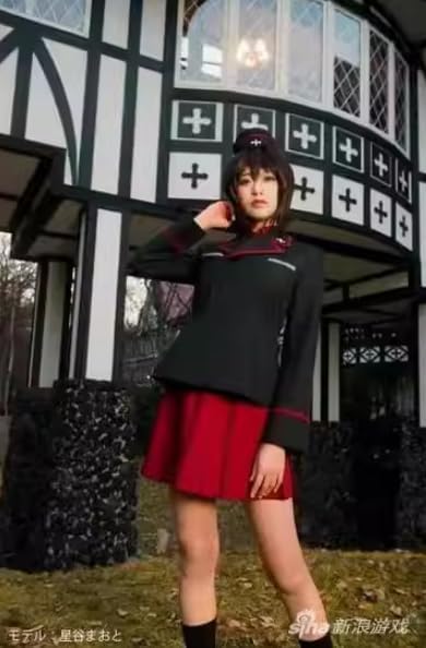[YGDJSKGR] [enenjoy]黒森峰女子学園 コスプレ衣装 ガールズ＆パンツァー 男女兼用 コスチューム オーダーメード可
