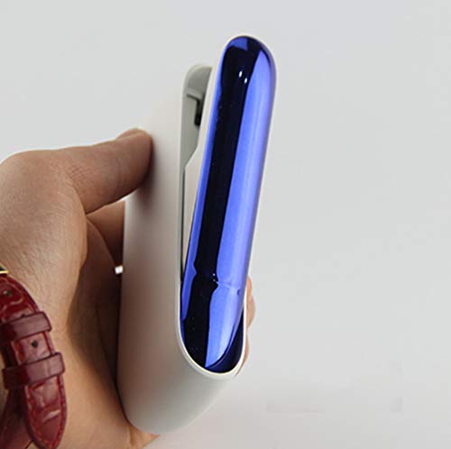Preisvergleich Produktbild Schutzhülle für IQOS3.0, magnetisch, austauschbare Abdeckkappen blau