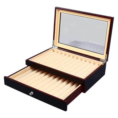 Boîte de présentation pour stylos à 23 emplacements et double couche - 3