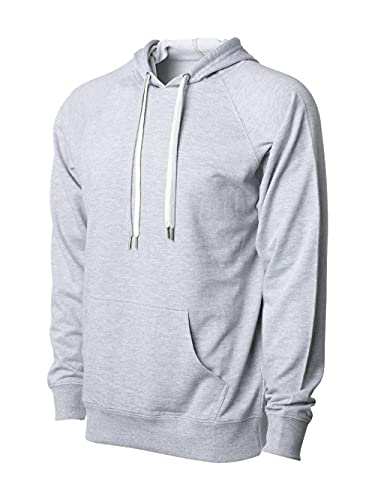 Independent Trading Co. - Icon Lightweight Loopback Terry Hooded Sweatshirt - SS1000-2XL - Athletic Heather