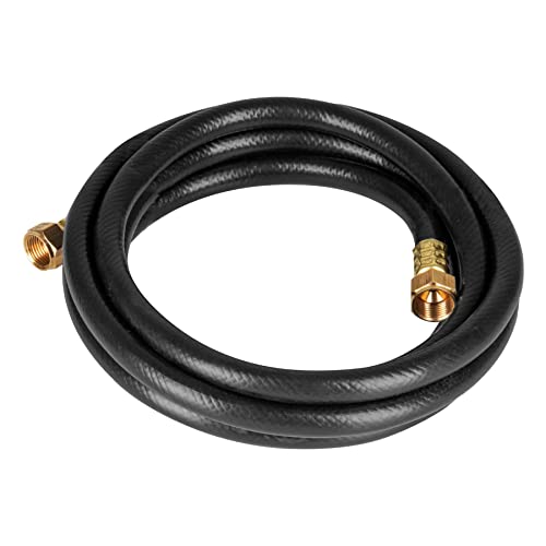 La Mejor Recopilación de Mangueras de gas los 10 mejores. 42 Foset MGAN-30, Manguera flexible negra, PVC, 3/8', 250 PSI,con conexión, 3m