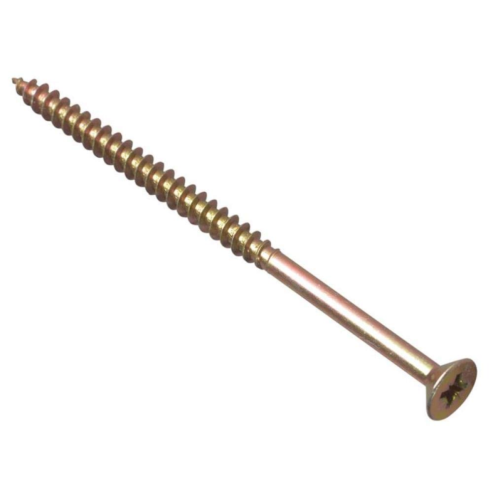 ForgeFix MPS690Y Multi-Purpose Pozi Screw CSK ST ZYP 6.0 x 90mm Bo...