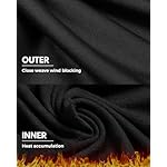 CL convallaria 2 Pack Thermal Underwear for Men Long Johns Fleece Lined Base Layer Set Winter Bottom Top 2XS-6XL - Image 4