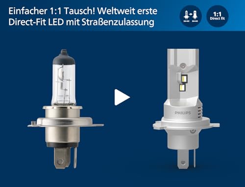 Philips Ultinon Pro6000 Boost H4-LED gen3 Direct-fit